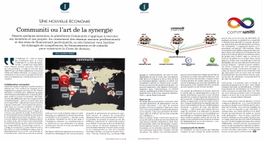 Une nouvelle économie : communiti ou l'art de la synergie